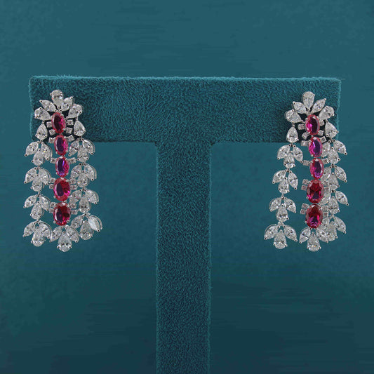 Celestia Rise Diamond Chandelier Earrings