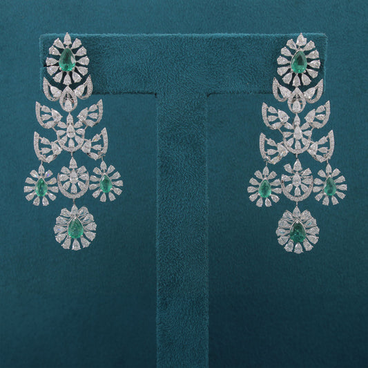 Solara Drift Diamond Earrings