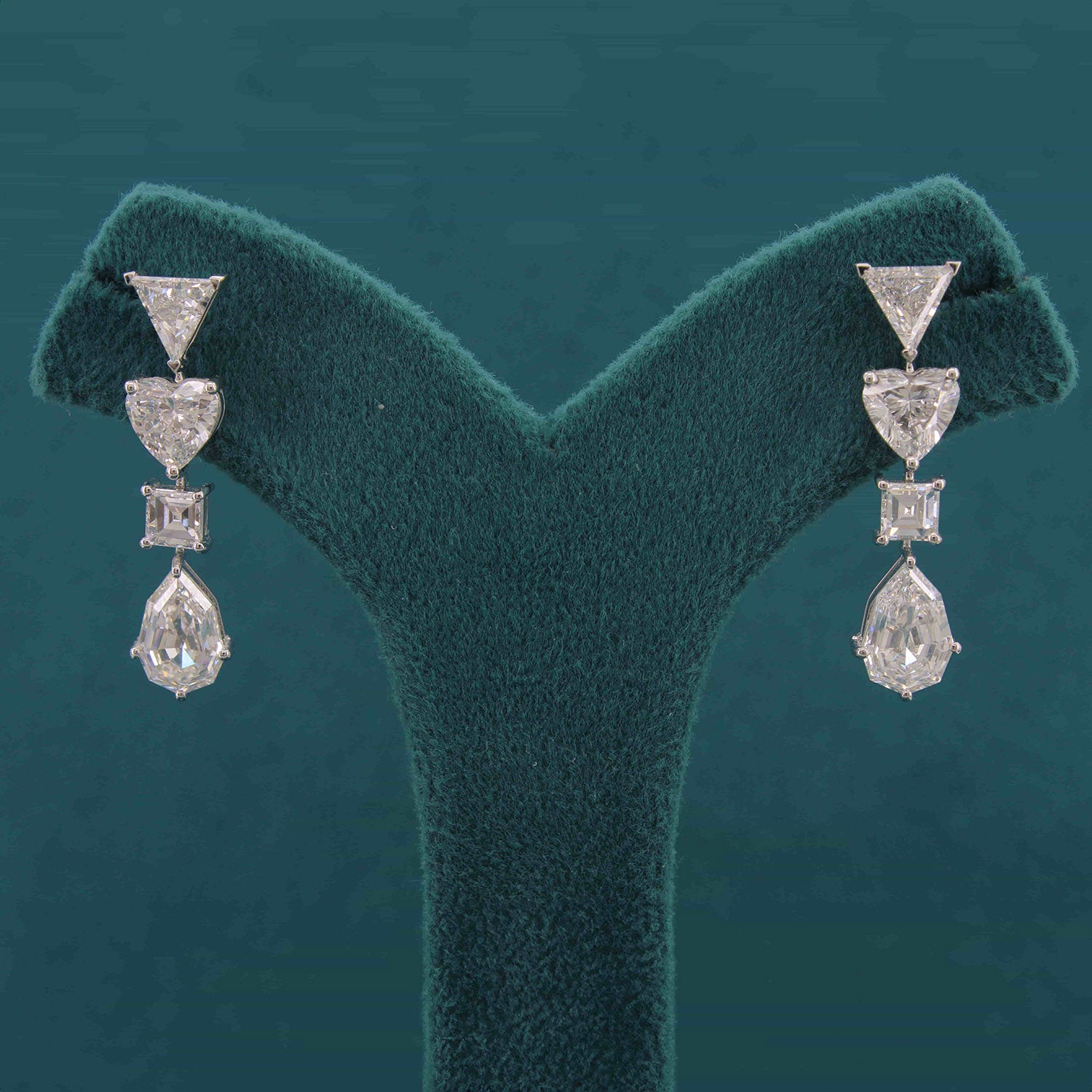 Lyra Bloom Diamond Earrings