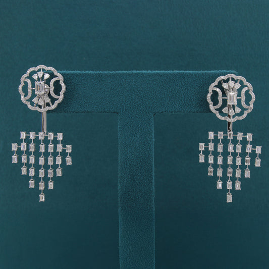 Solaire Flow Diamond Earrings
