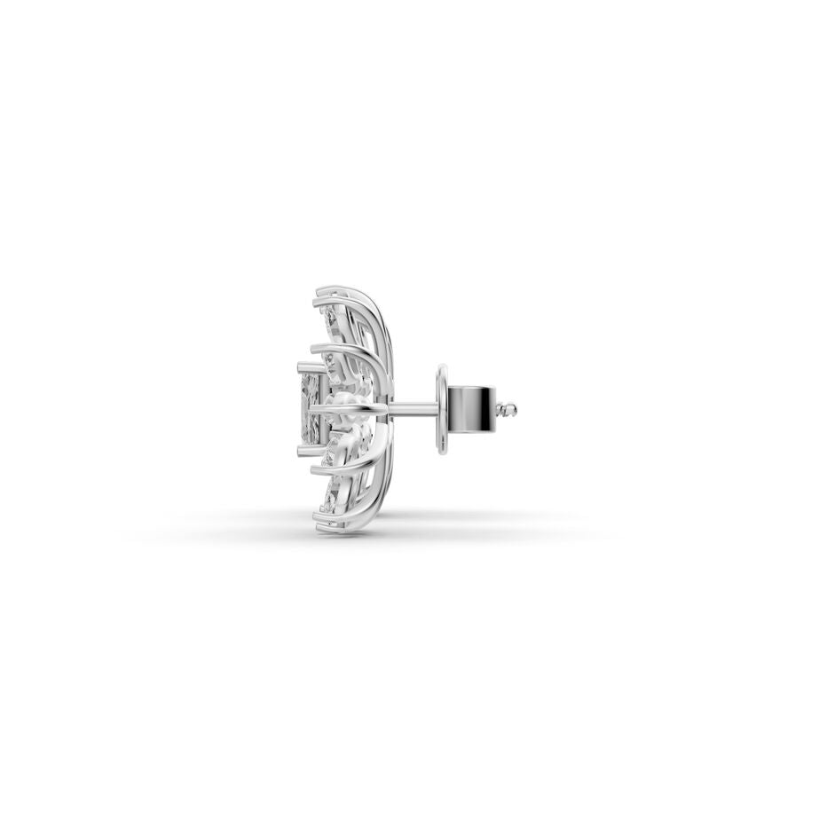 Florien Petal Diamond Earrings