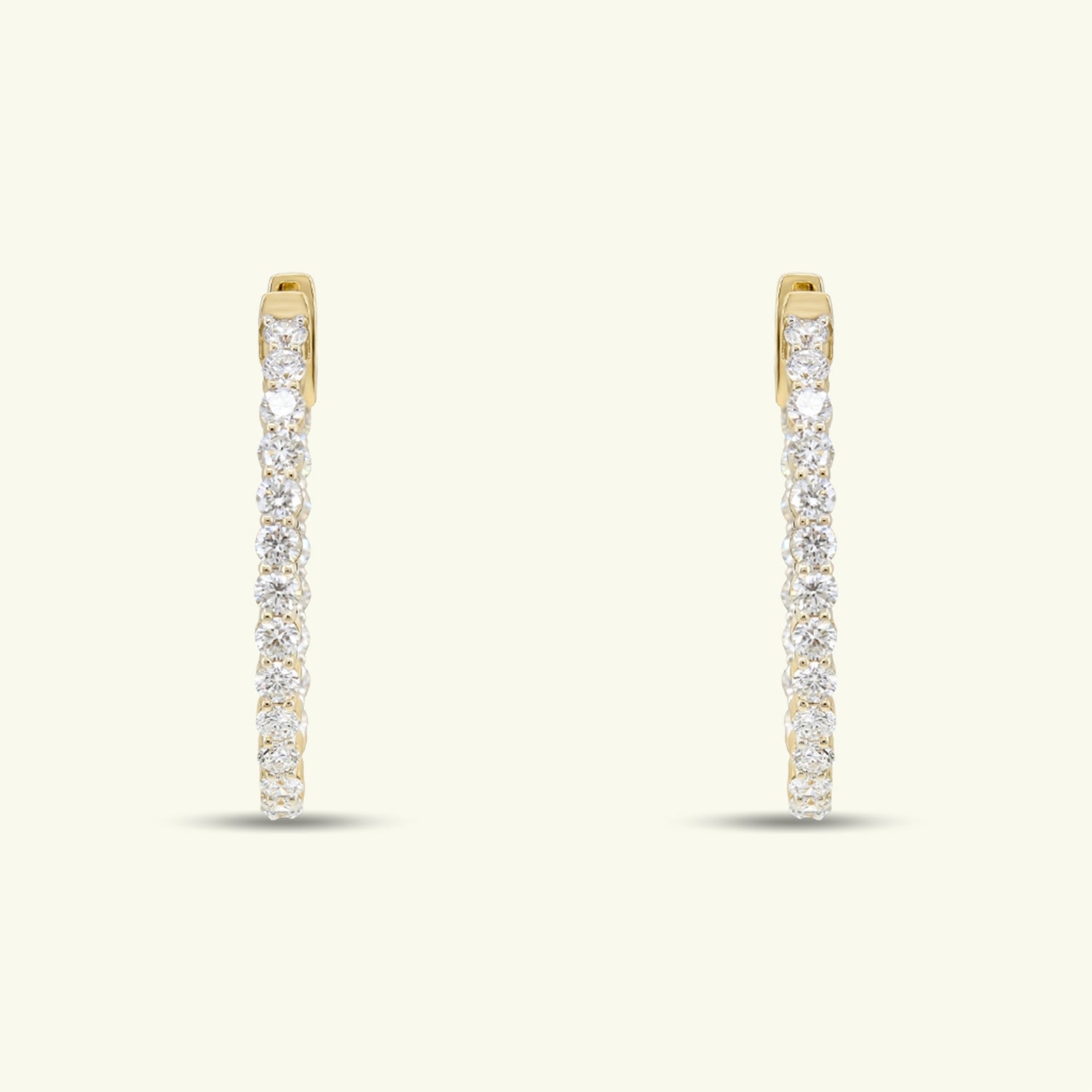Vessara Arc Diamond Earrings