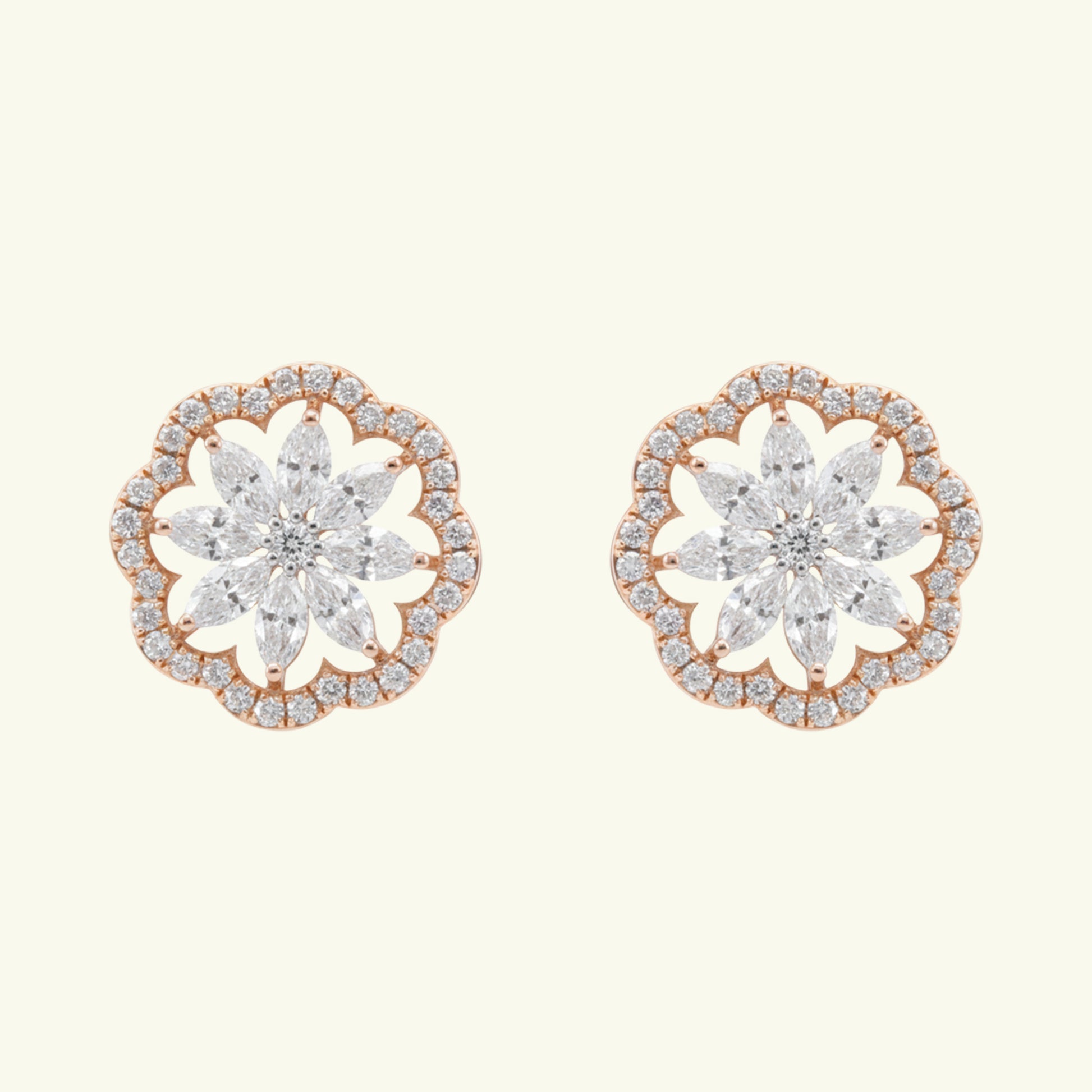 Elmyra Poise Diamond Earrings