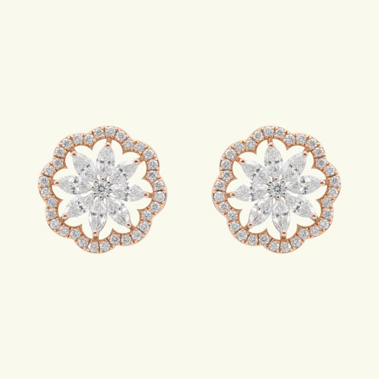 Elmyra Poise Diamond Earrings