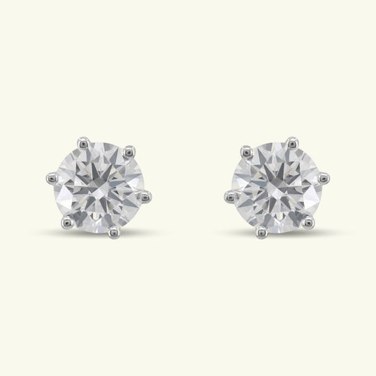 Calyra Form Diamond Earrings