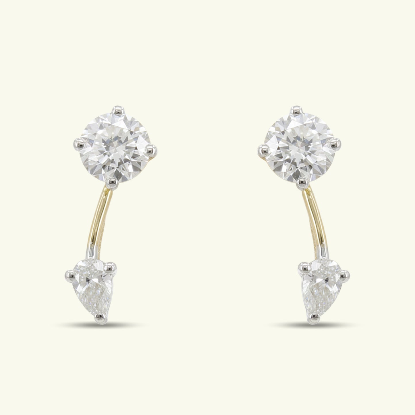 Sorella Drop Diamond Earrings