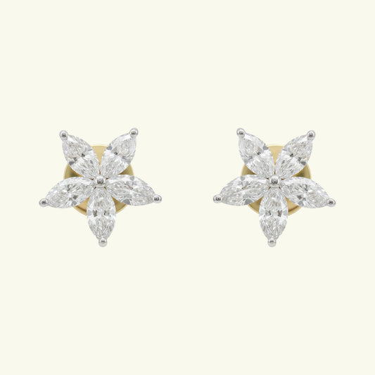 Orentha Halo Diamond Earrings
