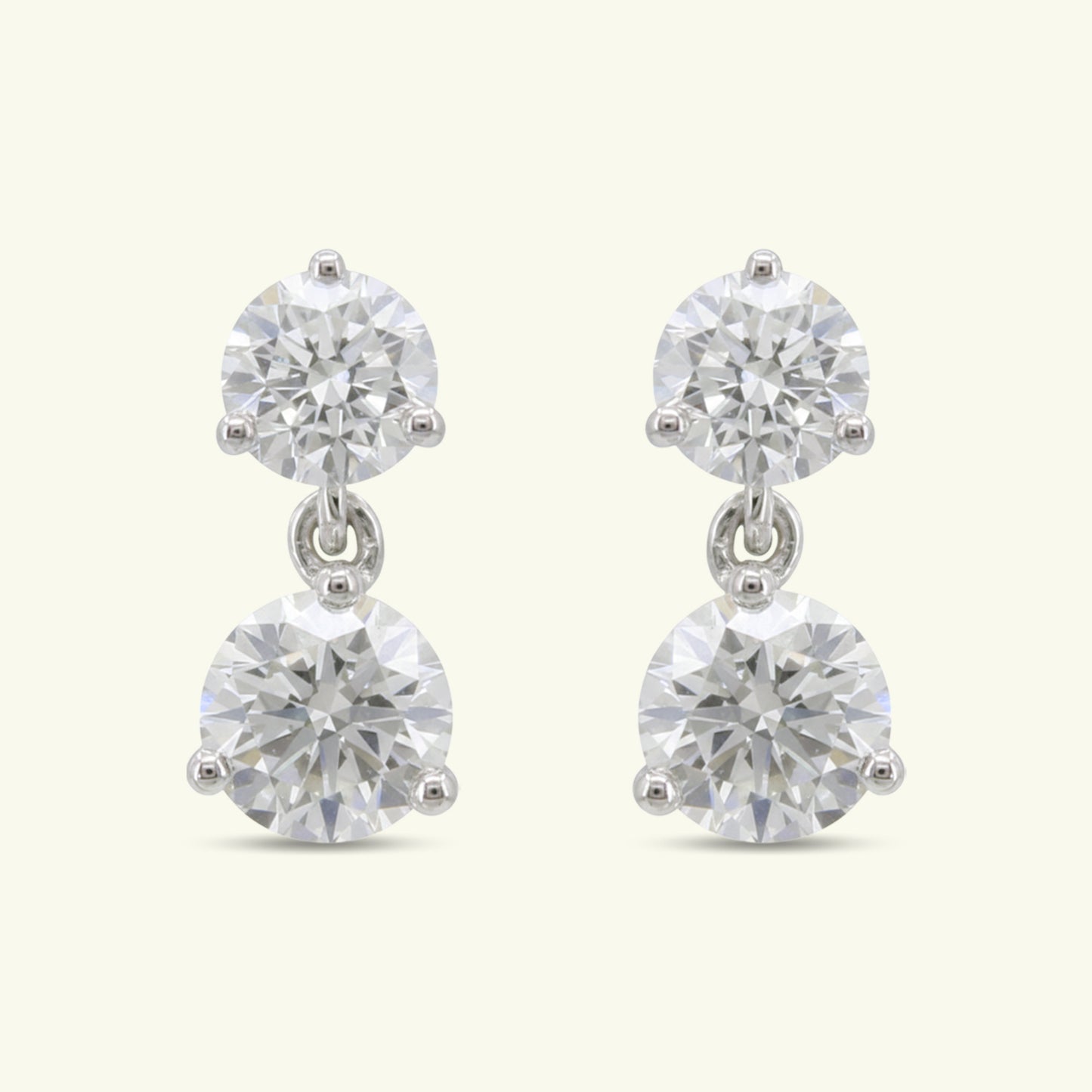 Cireon Halo Diamond Earrings