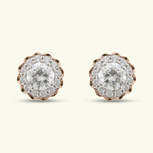Elvion Calm Diamond Earrings