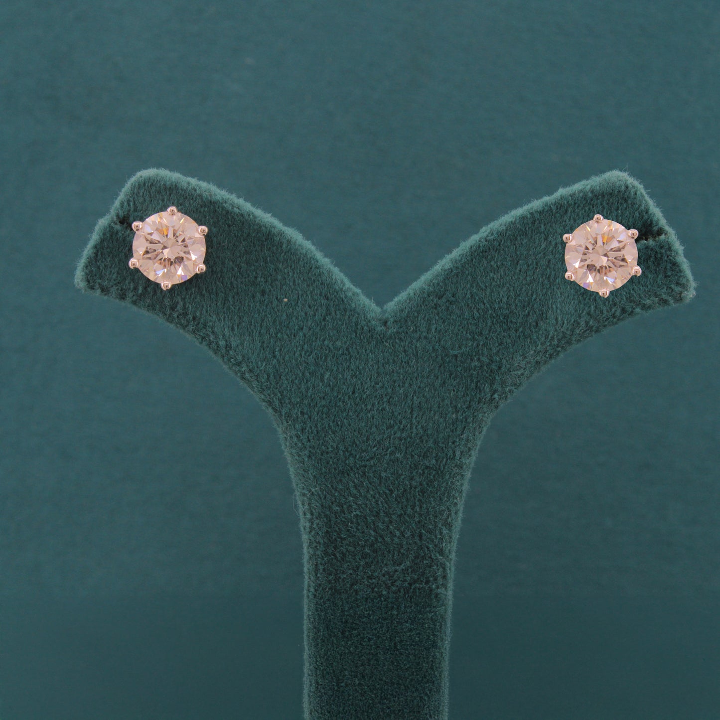 Aureon Halo Diamond Earrings