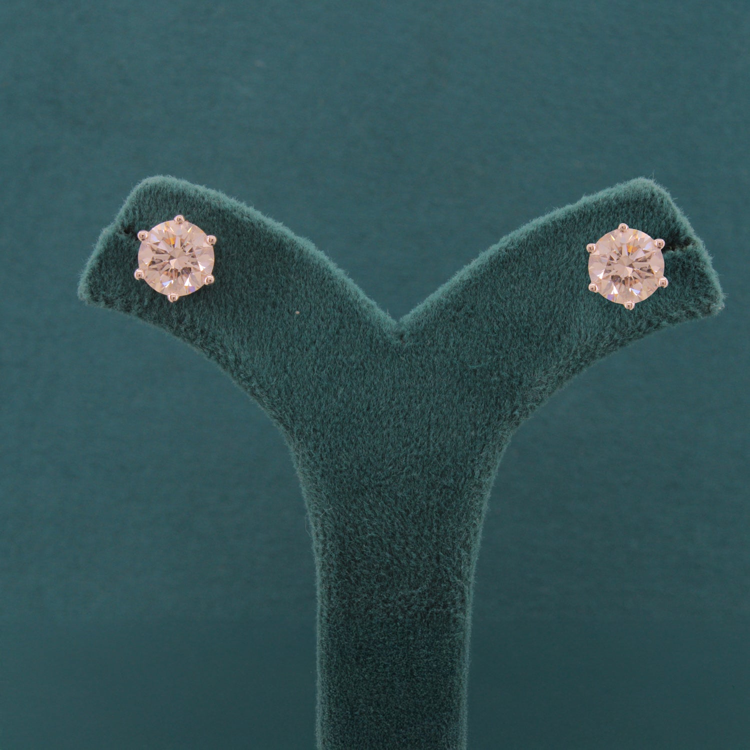 Aureon Halo Diamond Earrings