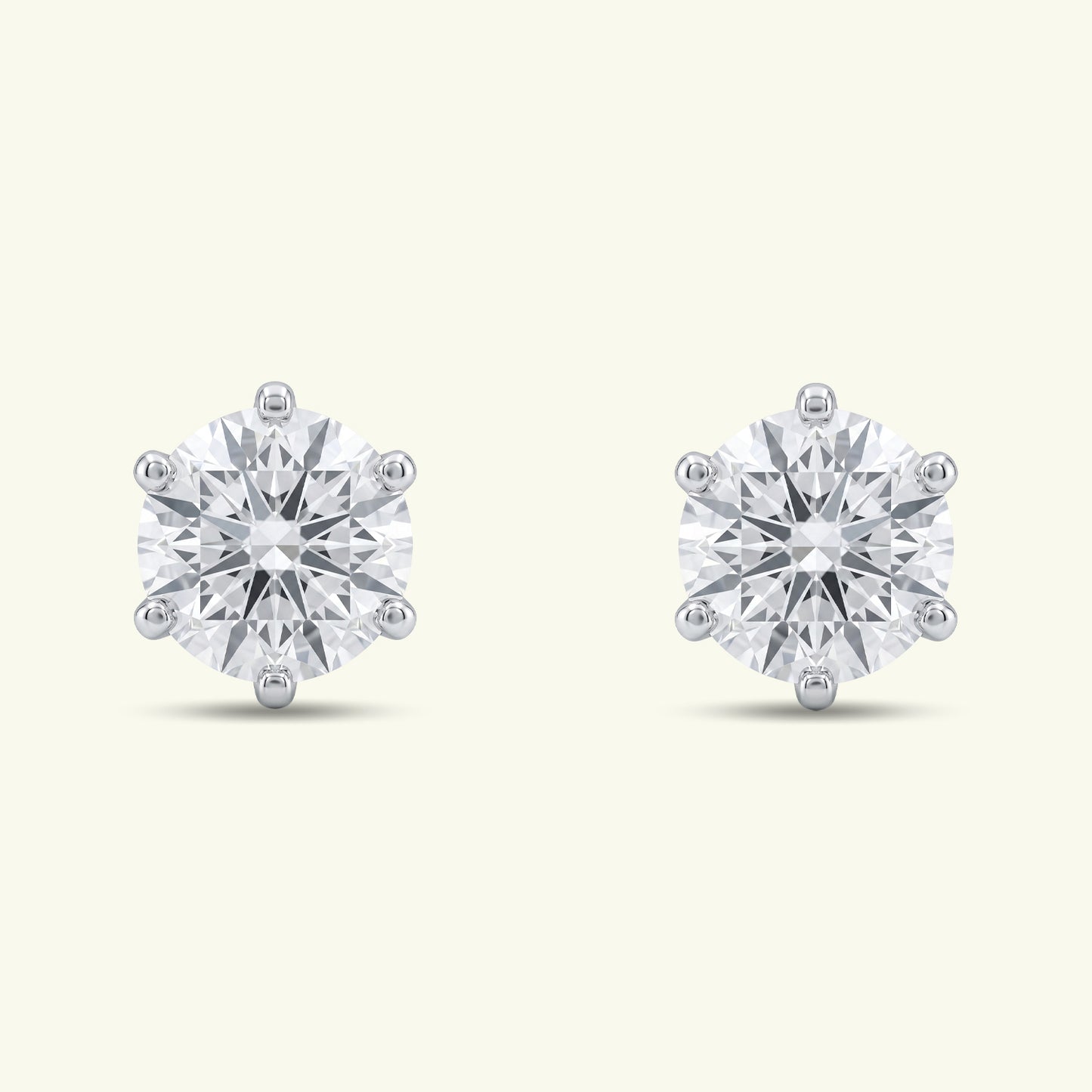 Aureon Halo Diamond Earrings