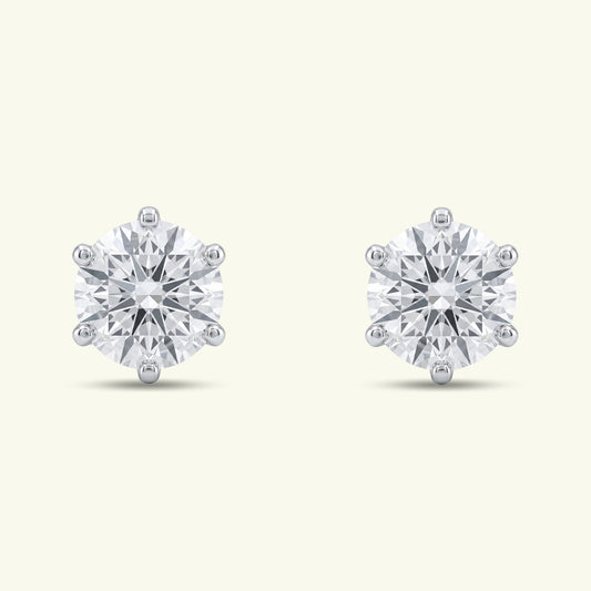 Aureon Halo Diamond Earrings