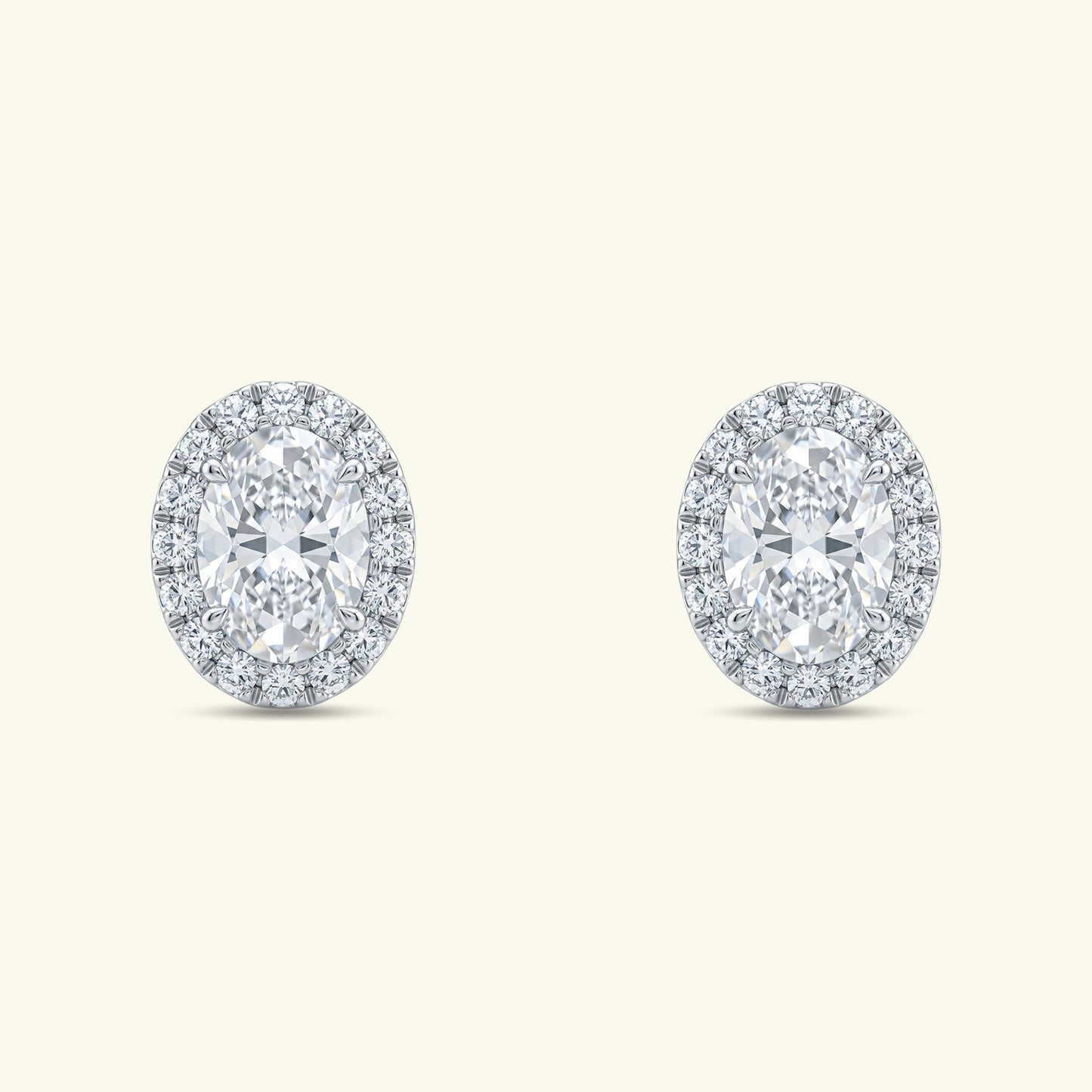 Selorin Pure Diamond Solitaire Earrings