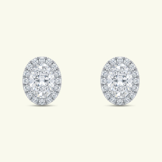 Selorin Pure Diamond Solitaire Earrings