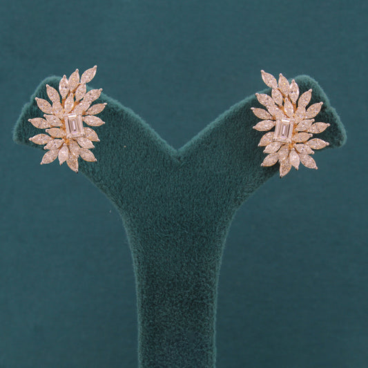 Florisel Petal Diamond Earrings