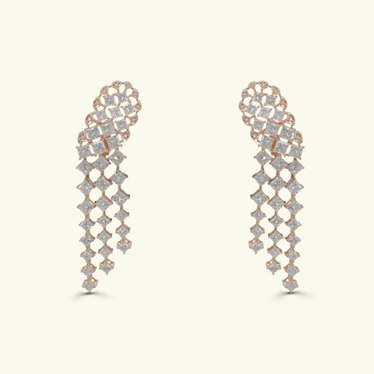 Eloria Drift Diamond Earrings