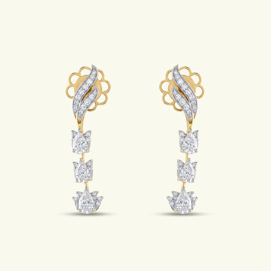  Serelith Mosaic Diamond Earrings 