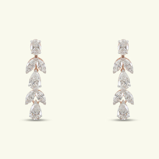  Orlienne Crest Diamond Earrings 