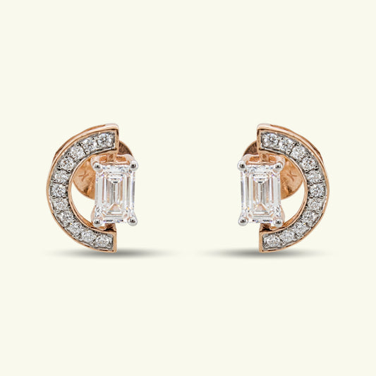  Vensira Trace Diamond Earrings 