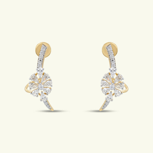  Elyra Drift Diamond Earrings 