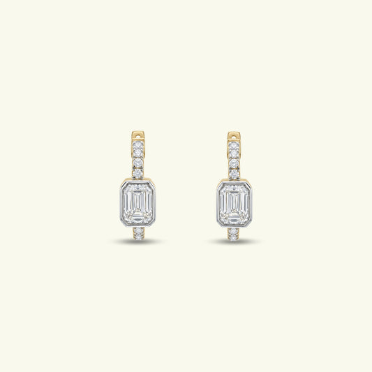  Celestia Wing Diamond Earrings 