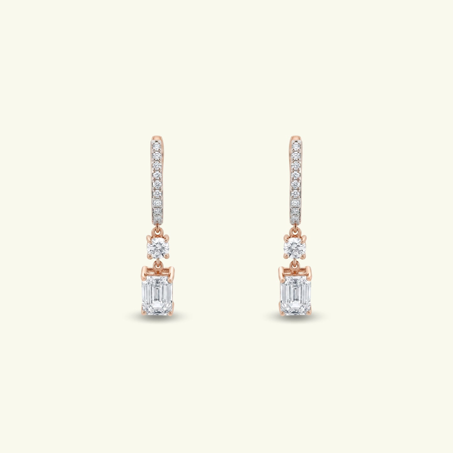  Novara Edge Diamond Earrings 