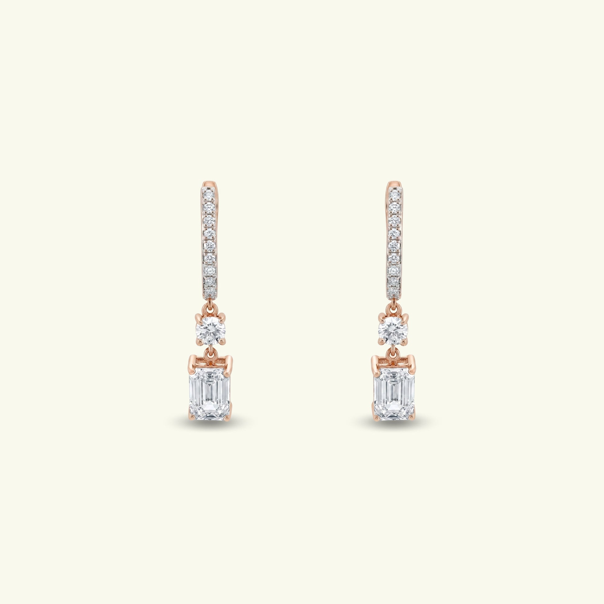  Novara Edge Diamond Earrings 