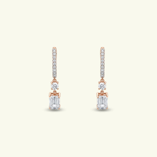  Novara Edge Diamond Earrings 