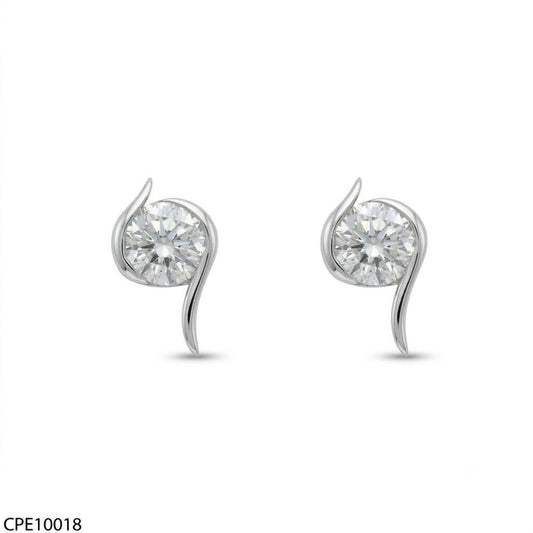 Incline Diamond Hoops