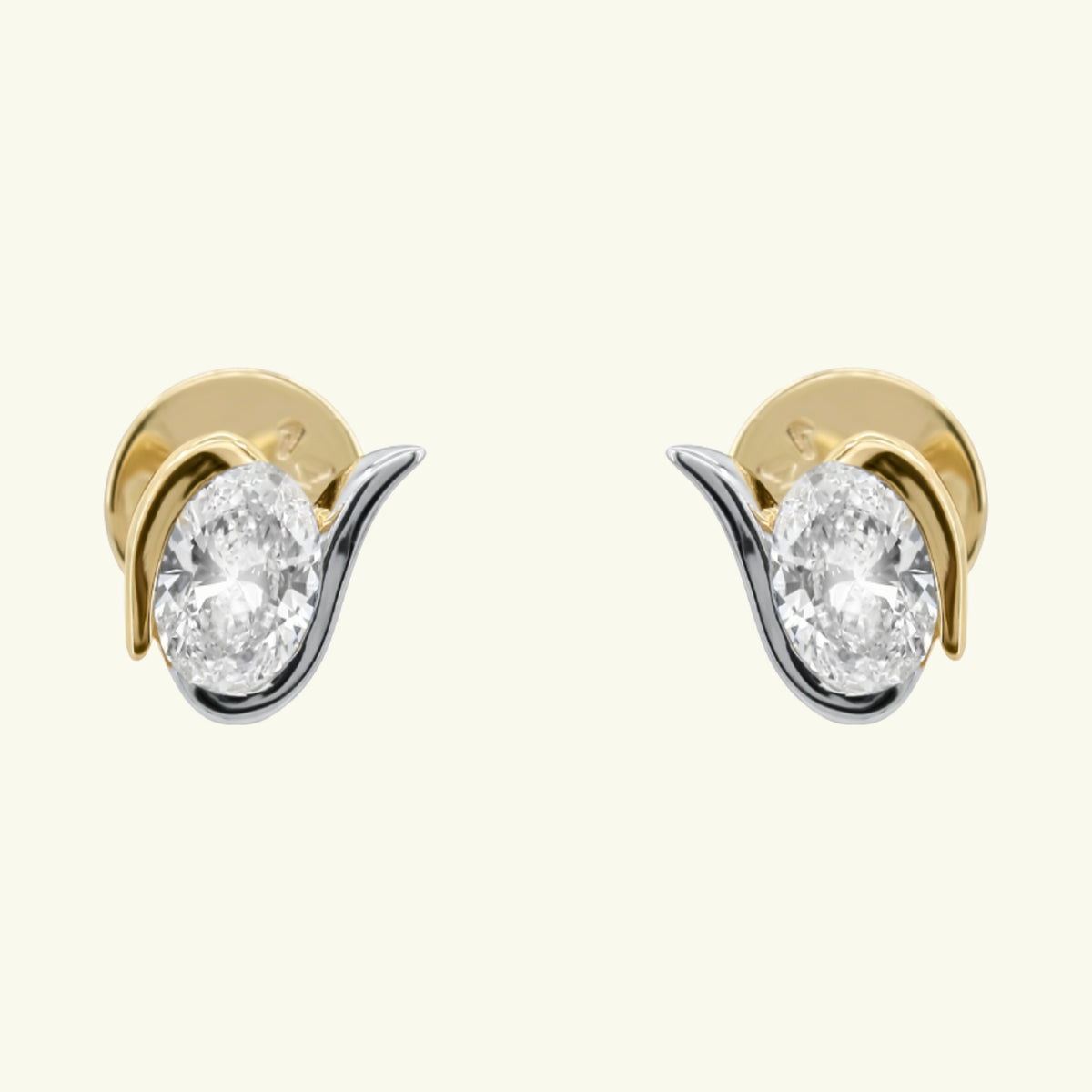 Tender Veil Diamond Earrings