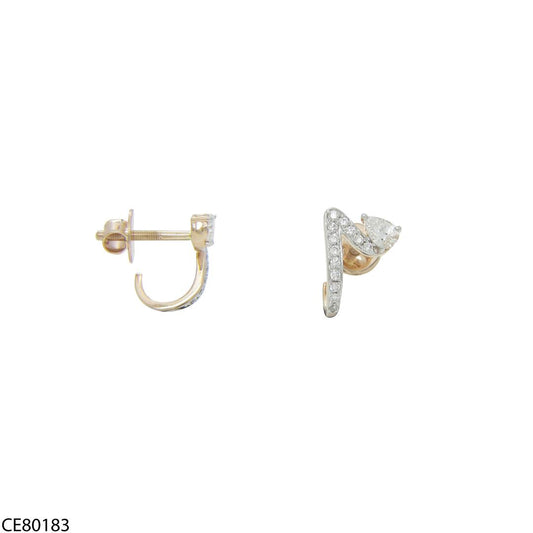 Sabre Diamond Earrings
