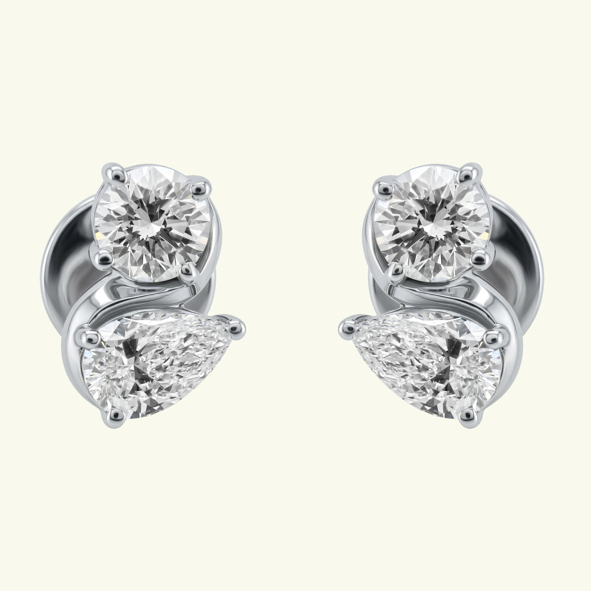 Wisteria Diamond Drop Earrings