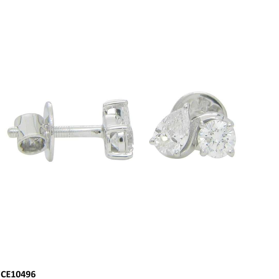 Wisteria Diamond Drop Earrings