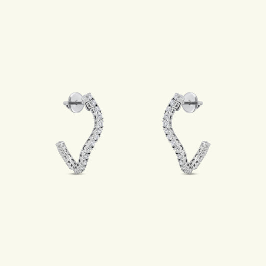Pirouette Diamond Earrings