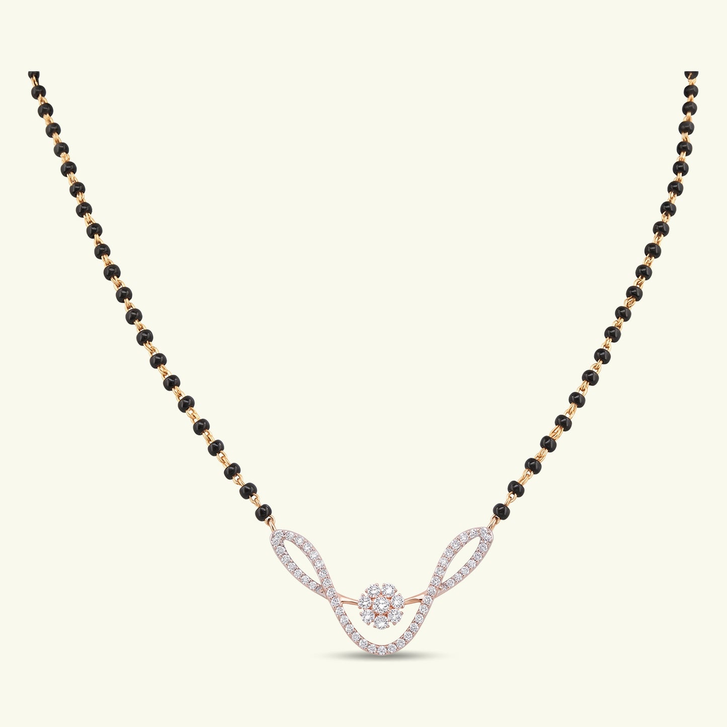 Nehara Bloom Diamond Mangalsutra