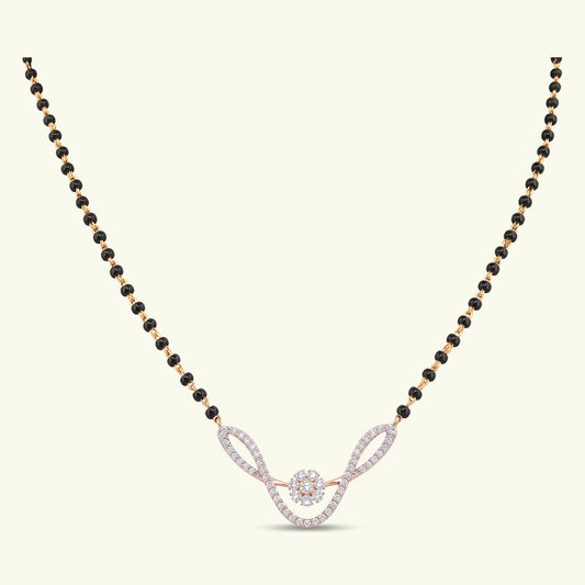 Nehara Bloom Diamond Mangalsutra