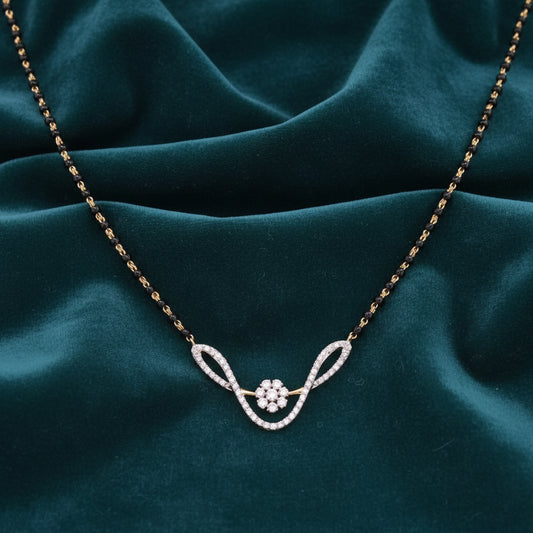 Nehara Bloom Diamond Mangalsutra