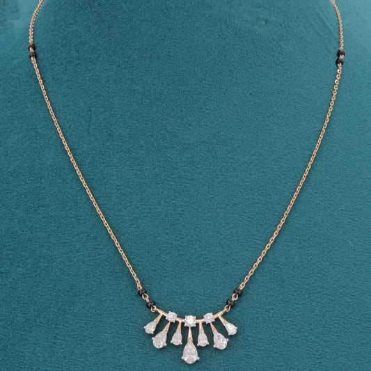 Miraya Gleam Diamond Mangalsutra