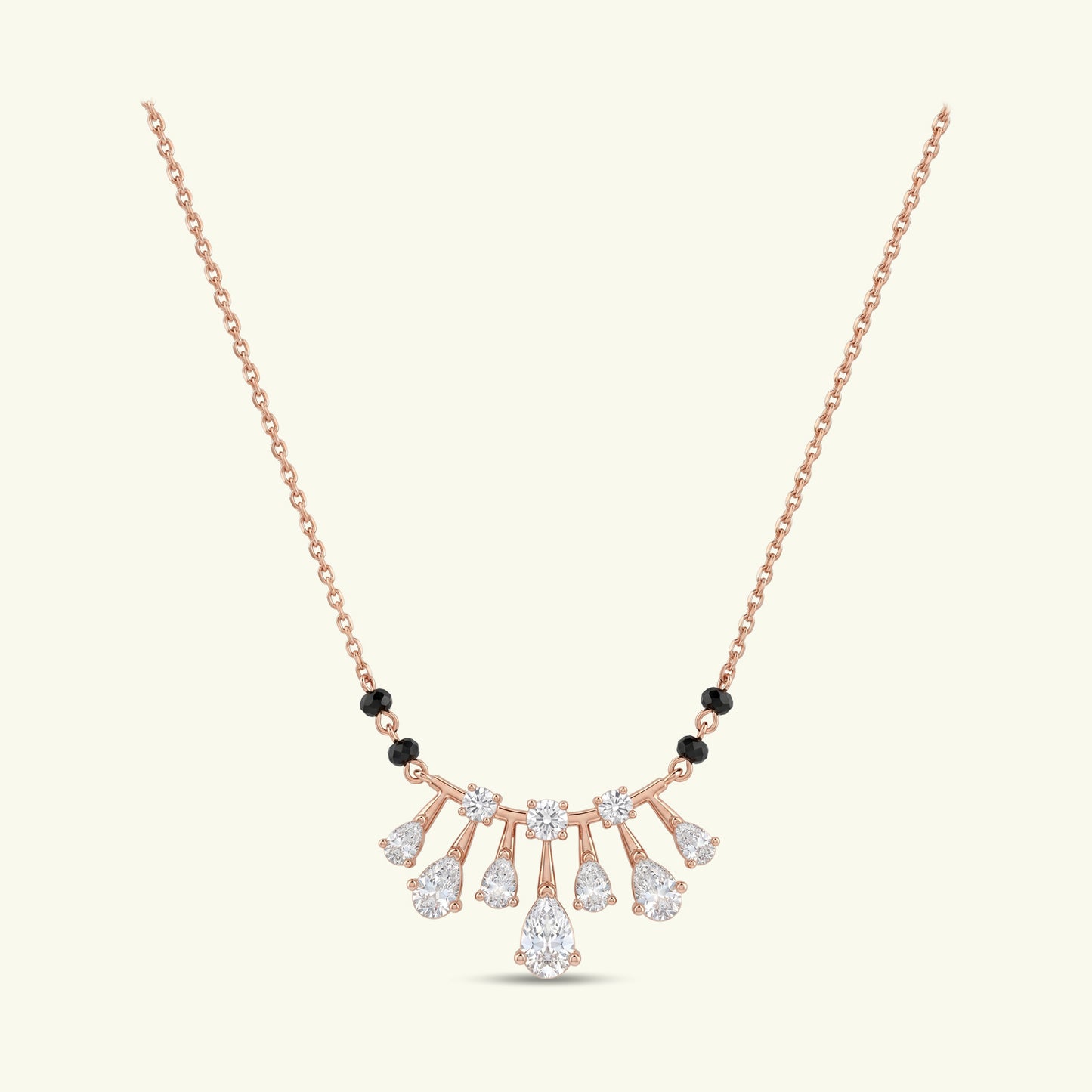 Miraya Gleam Diamond Mangalsutra