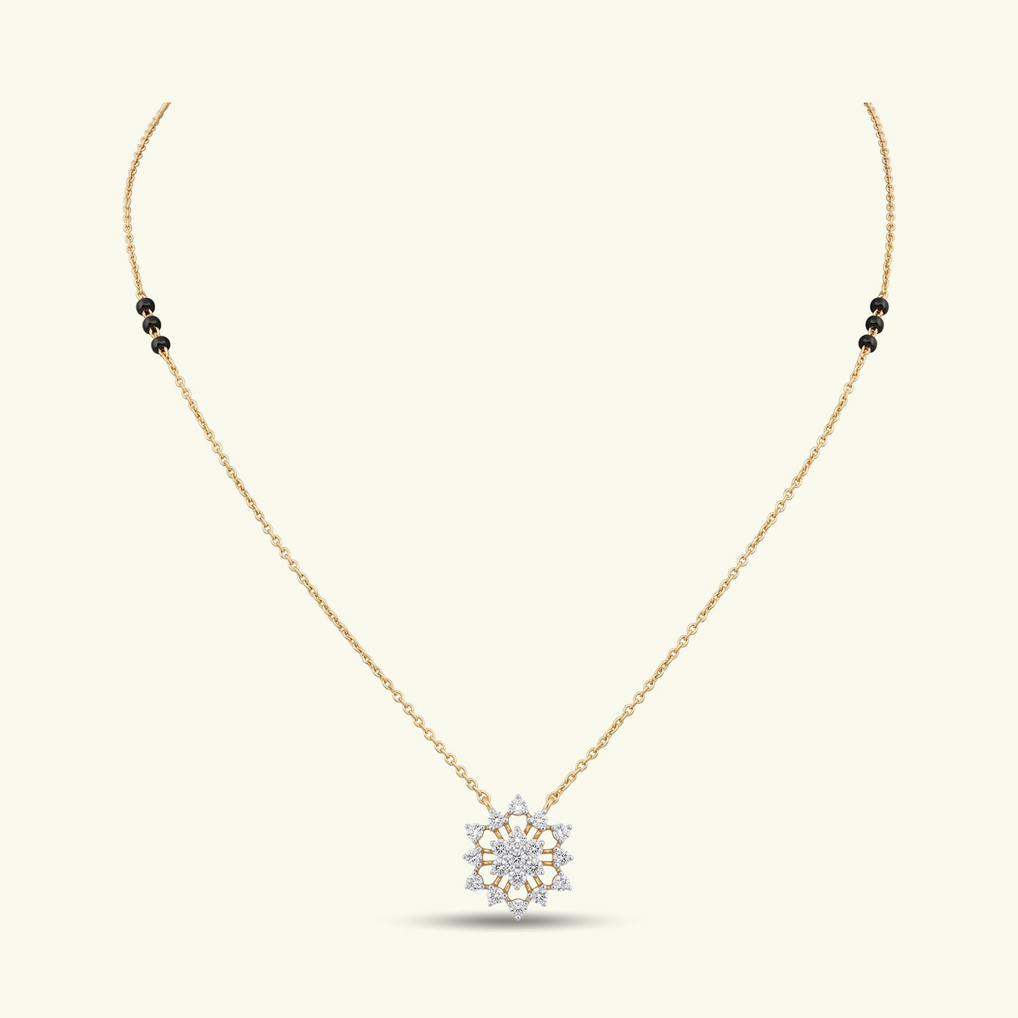 Sitara Bloom Diamond Mangalsutra