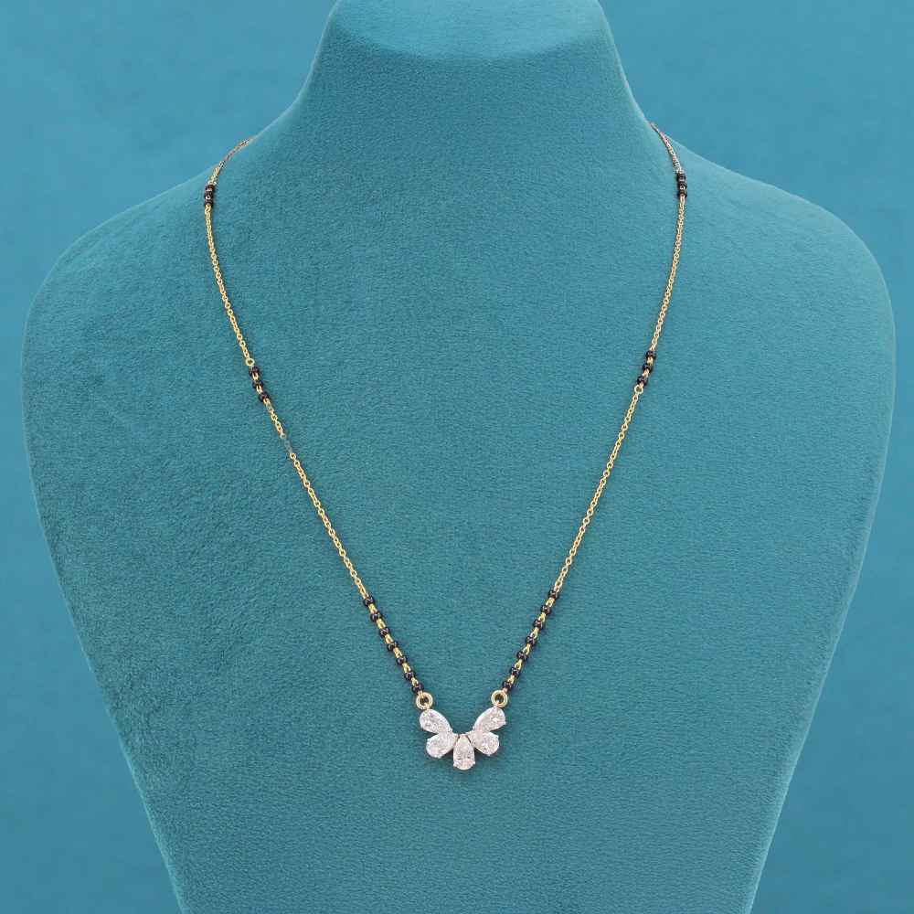 Samira Orbit Diamond Mangalsutra