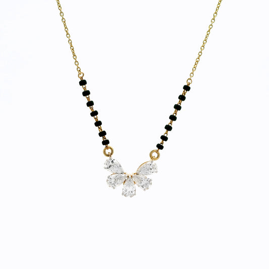 Samira Orbit Diamond Mangalsutra