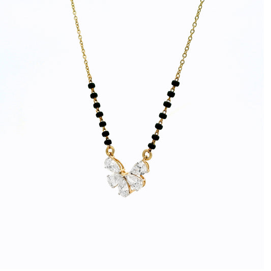 Samira Orbit Diamond Mangalsutra