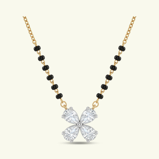 Tanaya Gleam Diamond Mangalsutra