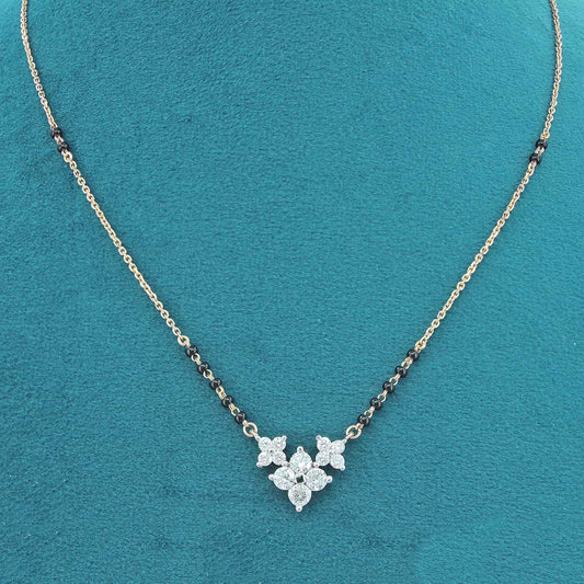 Thalia Bloom Diamond Mangalsutra