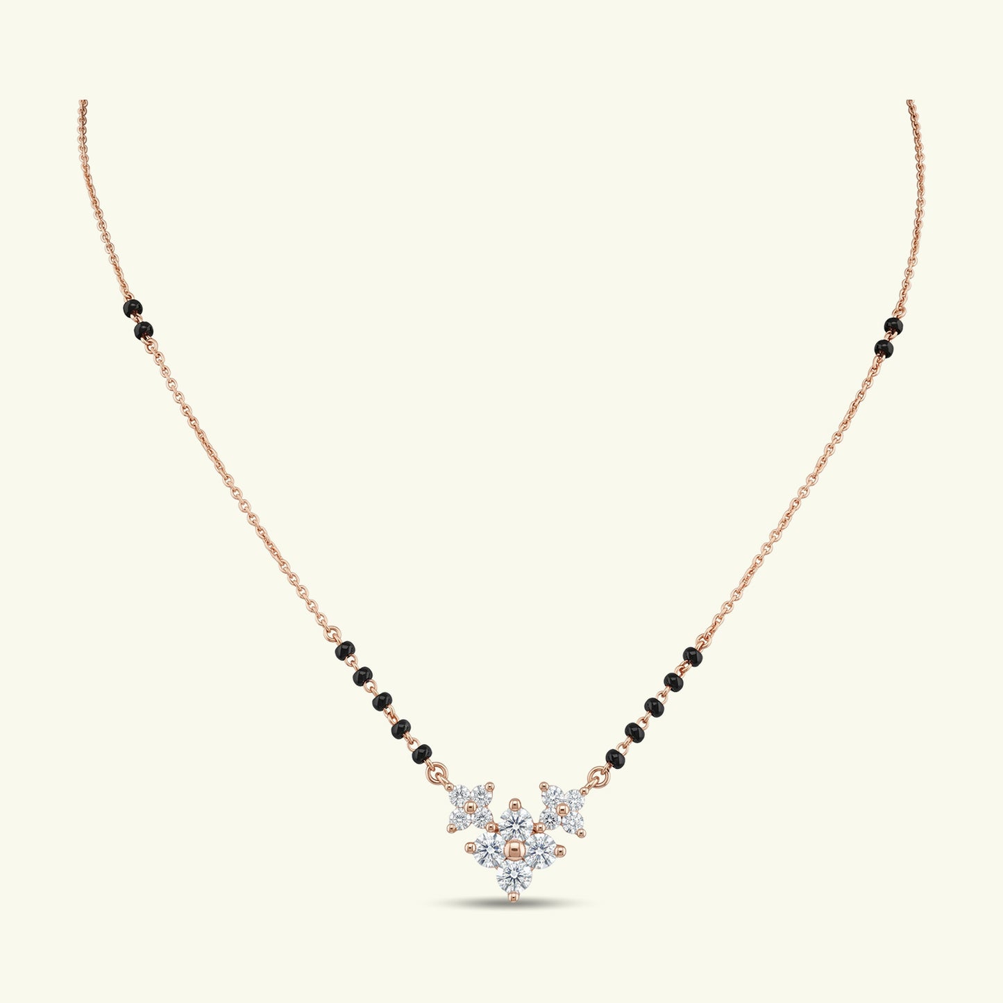 Thalia Bloom Diamond Mangalsutra