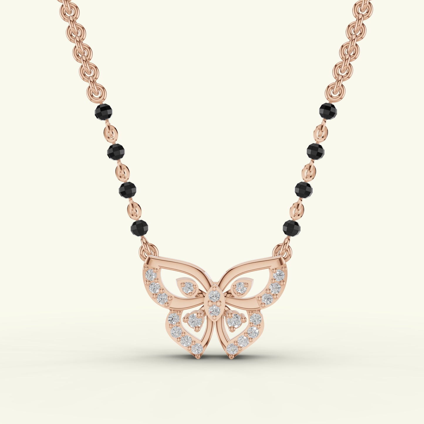 Firefly Icon Crest Diamond Mangalsutra