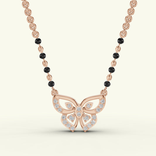 Firefly Icon Crest Diamond Mangalsutra