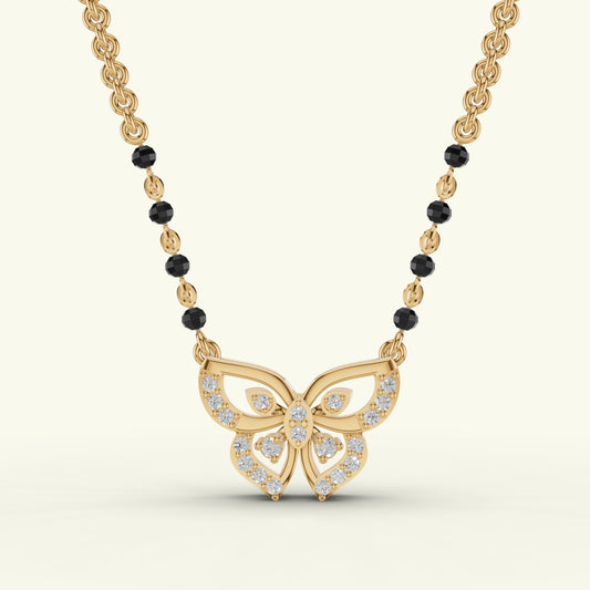 Firefly Icon Crest Diamond Mangalsutra